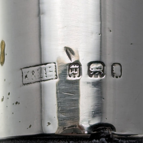 1932 年英國復古男士手杖喇叭手柄純銀裝飾 92 公分 K&S